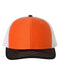 112 Snapback Trucker Cap - Best Seller Orange/ White/ Black