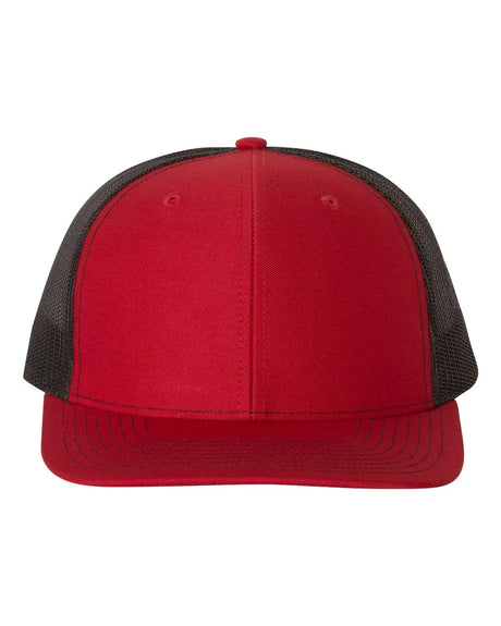 112 Snapback Trucker Cap - Best Seller Red/ Black