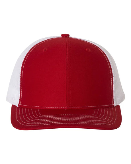 112 Snapback Trucker Cap - Best Seller Red/ White