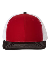112 Snapback Trucker Cap - Best Seller Red/ White/ Black