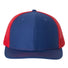 112 Snapback Trucker Cap - Best Seller Royal/ Red