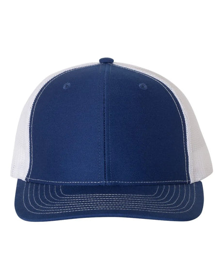 112 Snapback Trucker Cap - Best Seller Royal/ White