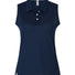 Women's Ottoman Sleeveless Polo collegiate navy