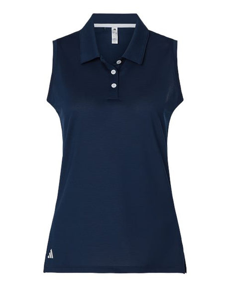 Women's Ottoman Sleeveless Polo collegiate navy