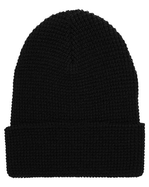 Waffle Cuffed Beanie