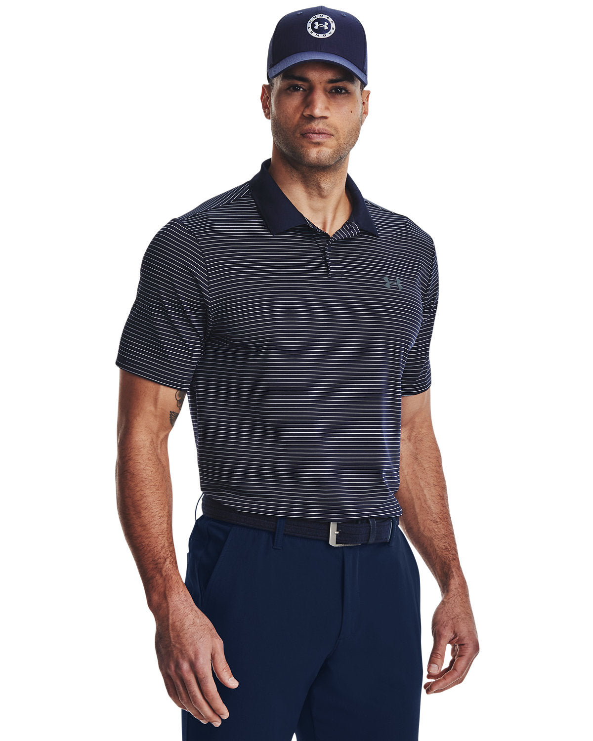 Men's 3.0 Striped Perf Polo