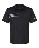 3-Stripes Chest Polo black/ white_3