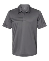 3-Stripes Chest Polo grey five/ black_3