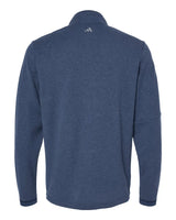 3-Stripes Quarter-Zip Sweater collegiate navy melange_5