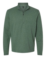 3-Stripes Quarter-Zip Sweater green oxide melange_3