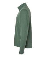 3-Stripes Quarter-Zip Sweater green oxide melange_4