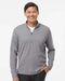 3-Stripes Quarter-Zip Sweater grey three melange