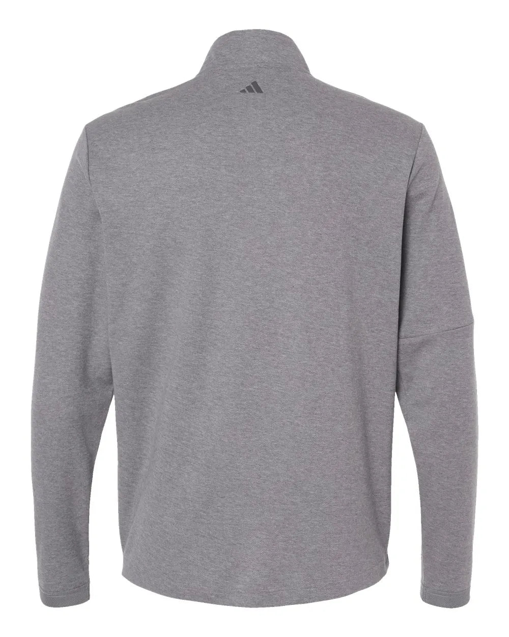 3-Stripes Quarter-Zip Sweater grey three melange_5