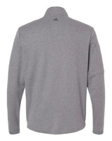 3-Stripes Quarter-Zip Sweater grey three melange_5