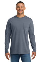 COMFORT COLORS ® Heavyweight Ring Spun Long Sleeve Pocket Tee. 4410