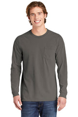 COMFORT COLORS ® Heavyweight Ring Spun Long Sleeve Pocket Tee. 4410