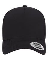 5-Panel Snapback with Perforated Cap Black_1