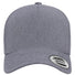 5-Panel Snapback with Perforated Cap Heather Gray_1