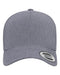 5-Panel Snapback with Perforated Cap Heather Gray_1