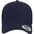 5-Panel Snapback with Perforated Cap Heather Navy_1