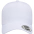 5-Panel Snapback with Perforated Cap Heather White_1