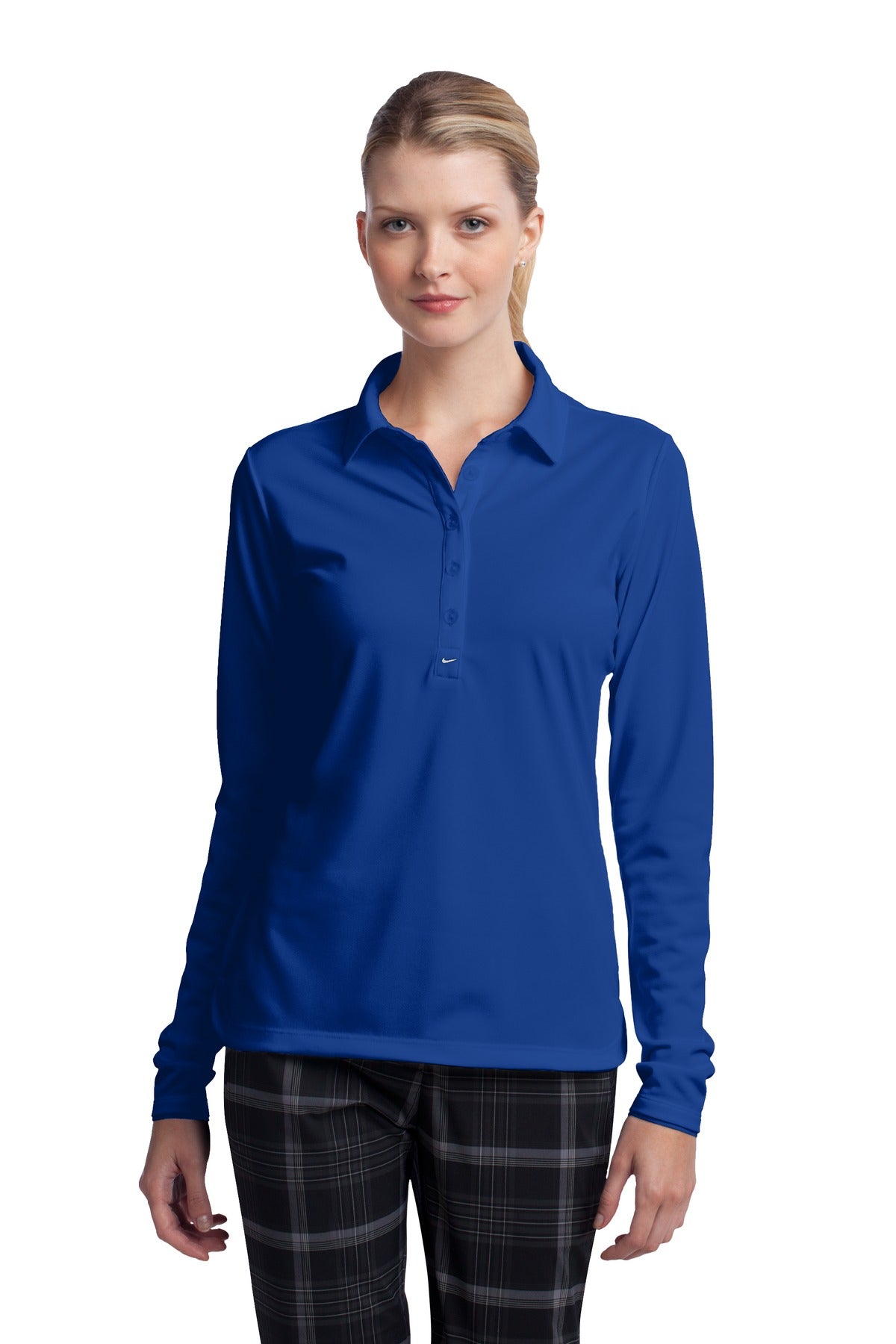 Nike Ladies Long Sleeve Dri-FIT Stretch Tech Polo. 545322