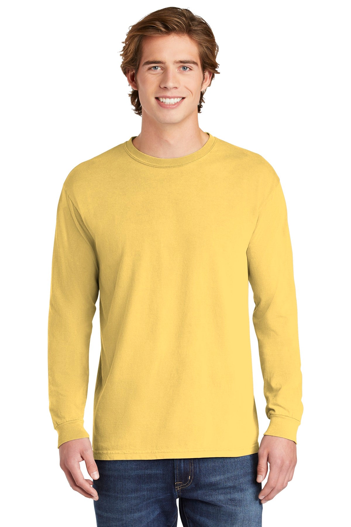 COMFORT COLORS ® Heavyweight Ring Spun Long Sleeve Tee. 6014