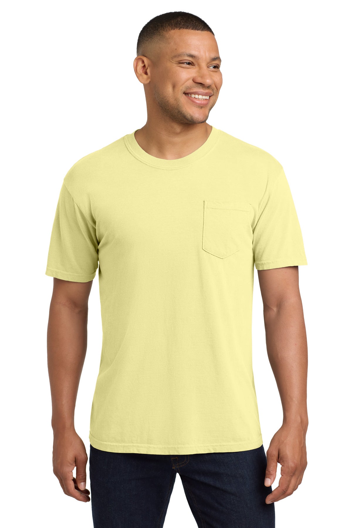 COMFORT COLORS ® Heavyweight Ring Spun Pocket Tee. 6030