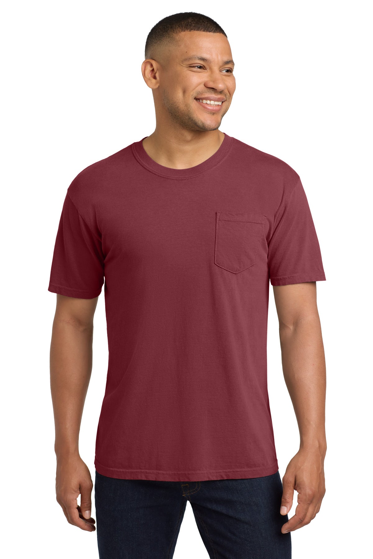 COMFORT COLORS ® Heavyweight Ring Spun Pocket Tee. 6030