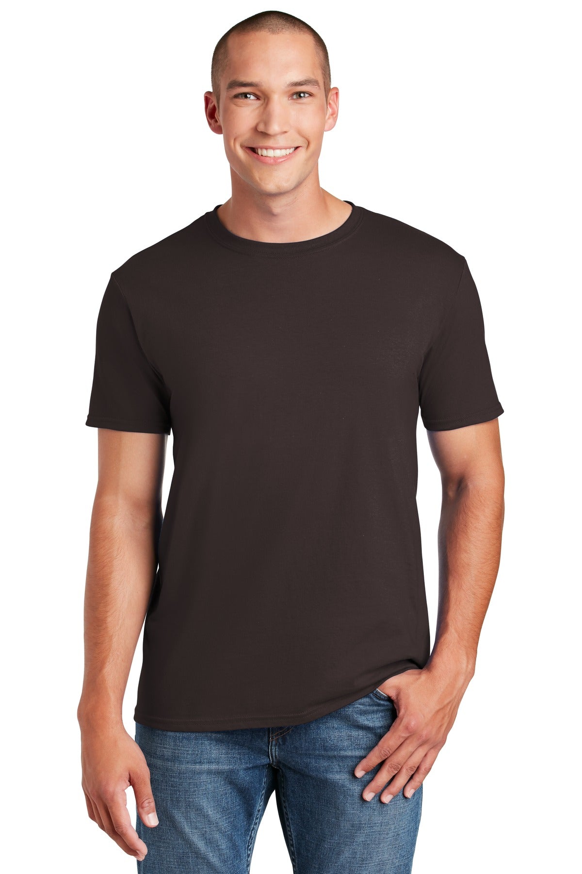 Gildan Softstyle® T-Shirt. 64000 - dark chocolate