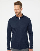 Lightweight Mélange Quarter-Zip Pullover