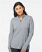 Women's Lightweight Mélange Quarter-Zip Pullover