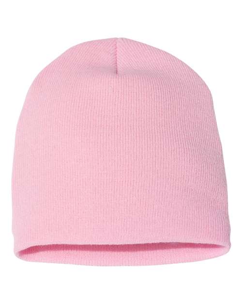 8 1/2" Beanie - baby pink