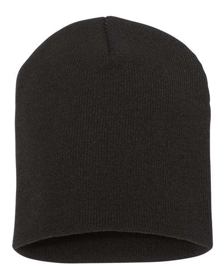 8 1/2" Beanie - black