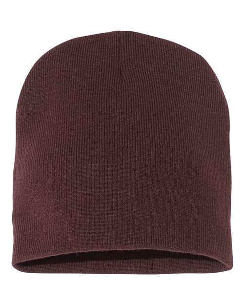 8 1/2" Beanie - brown