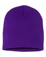 8 1/2" Beanie - purple