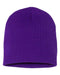 8 1/2" Beanie - purple