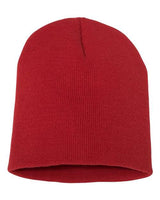 8 1/2" Beanie - red