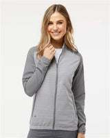 Women's Heather Block Full-Zip Windshirt