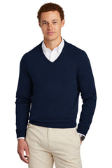 Brooks Brothers® Cotton Stretch V-Neck Sweater BB18400