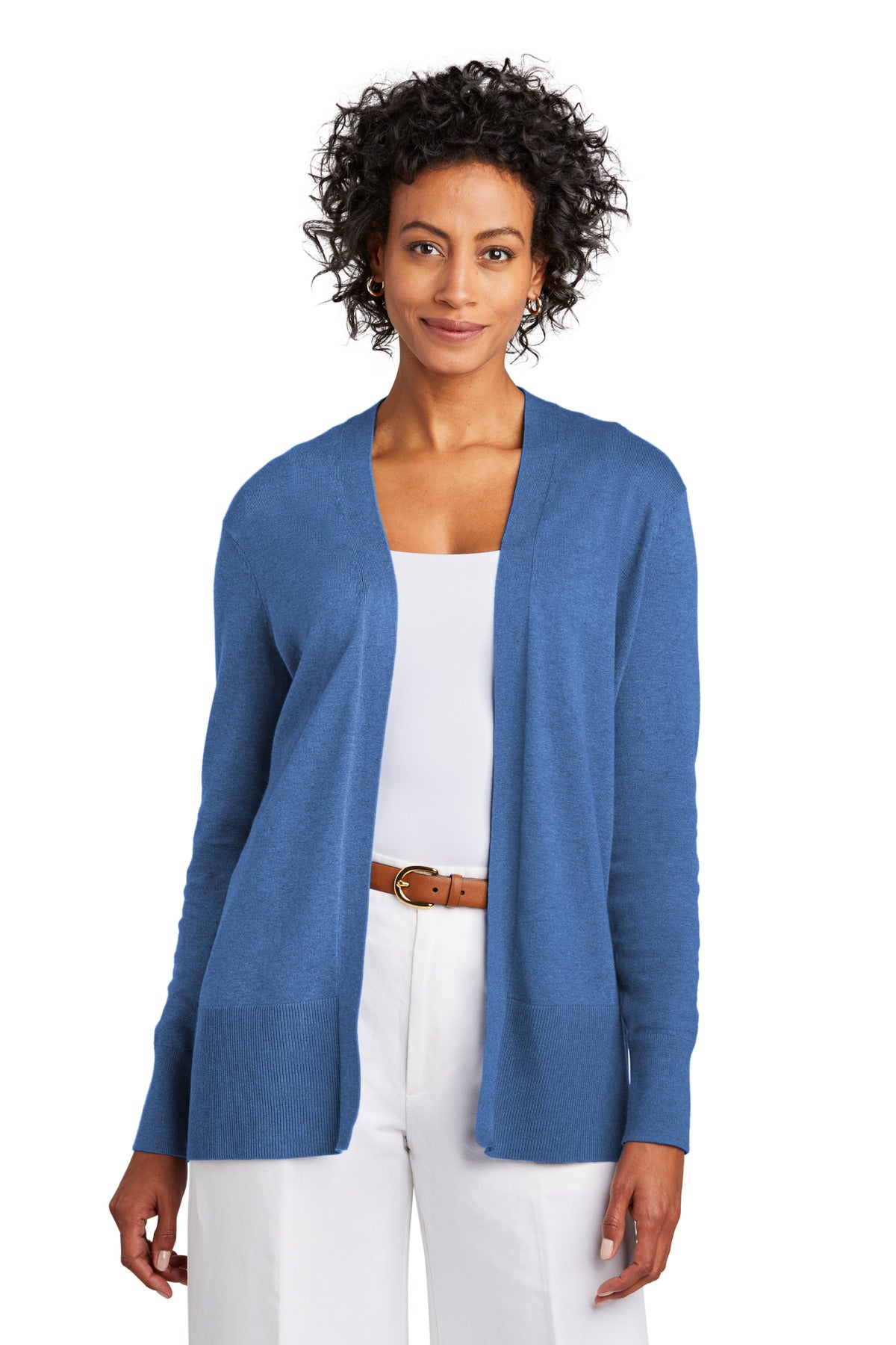 Brooks Brothers® Women's Cotton Stretch Long Cardigan Sweater BB18403