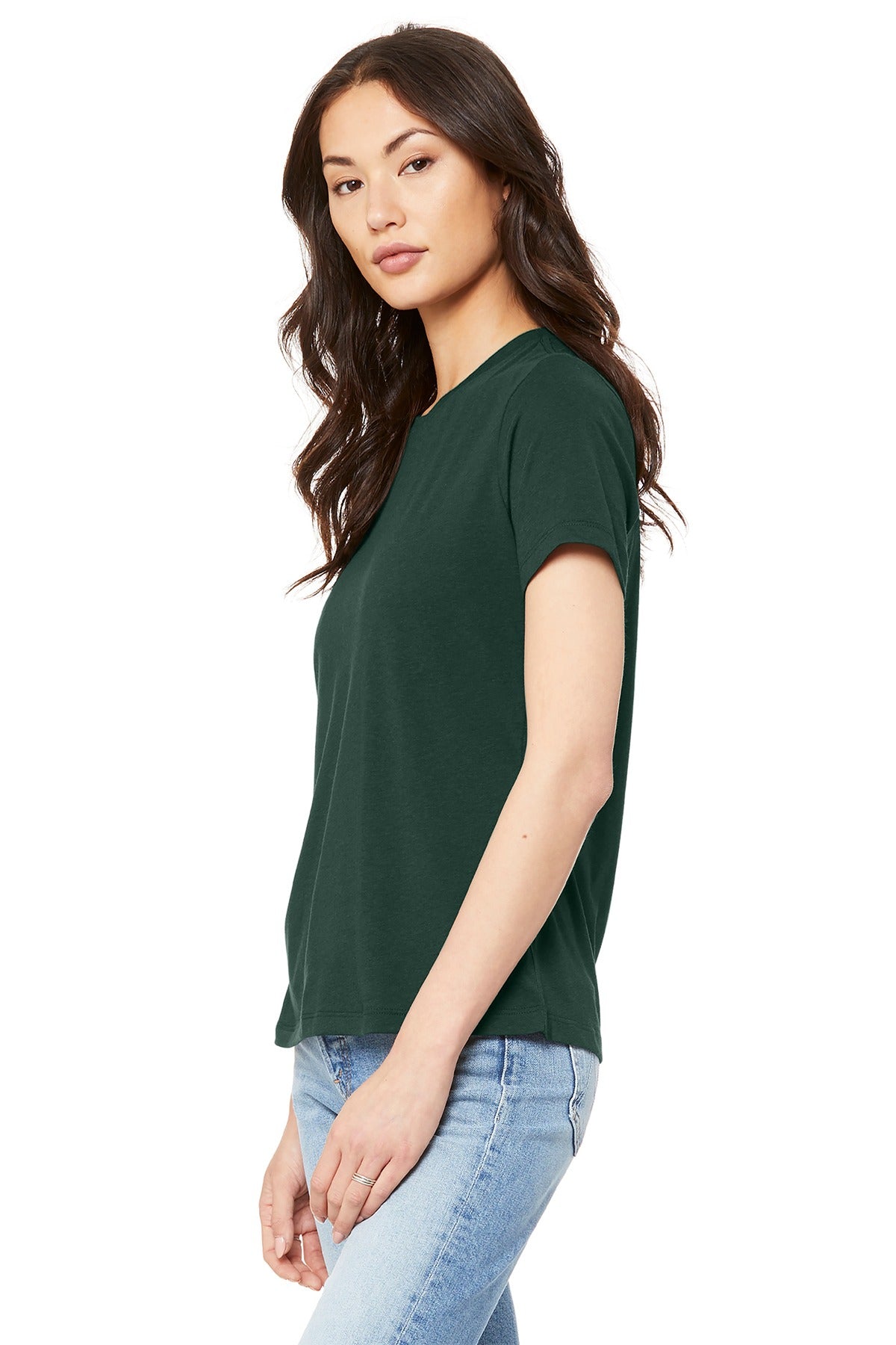 Bella + Canvas Women’s Relaxed Jersey Tee - 6400 Forest_3