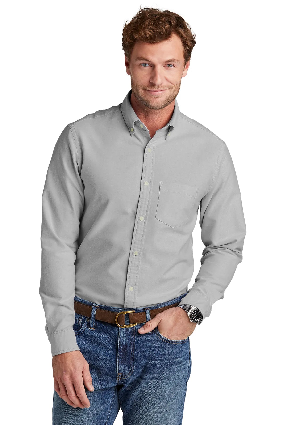 BrooksBrothers_CasualOxfordClothShirtBB18004-windsorgrey_4