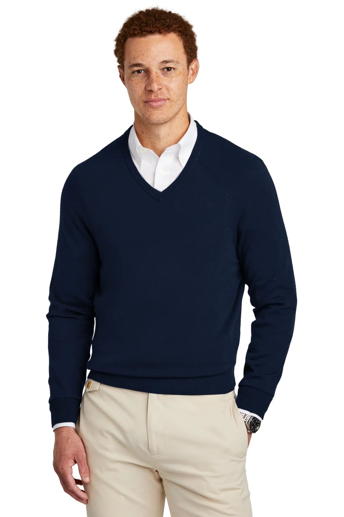 BrooksBrothers_CottonStretchV-NeckSweaterBB18400-navyblazer_4