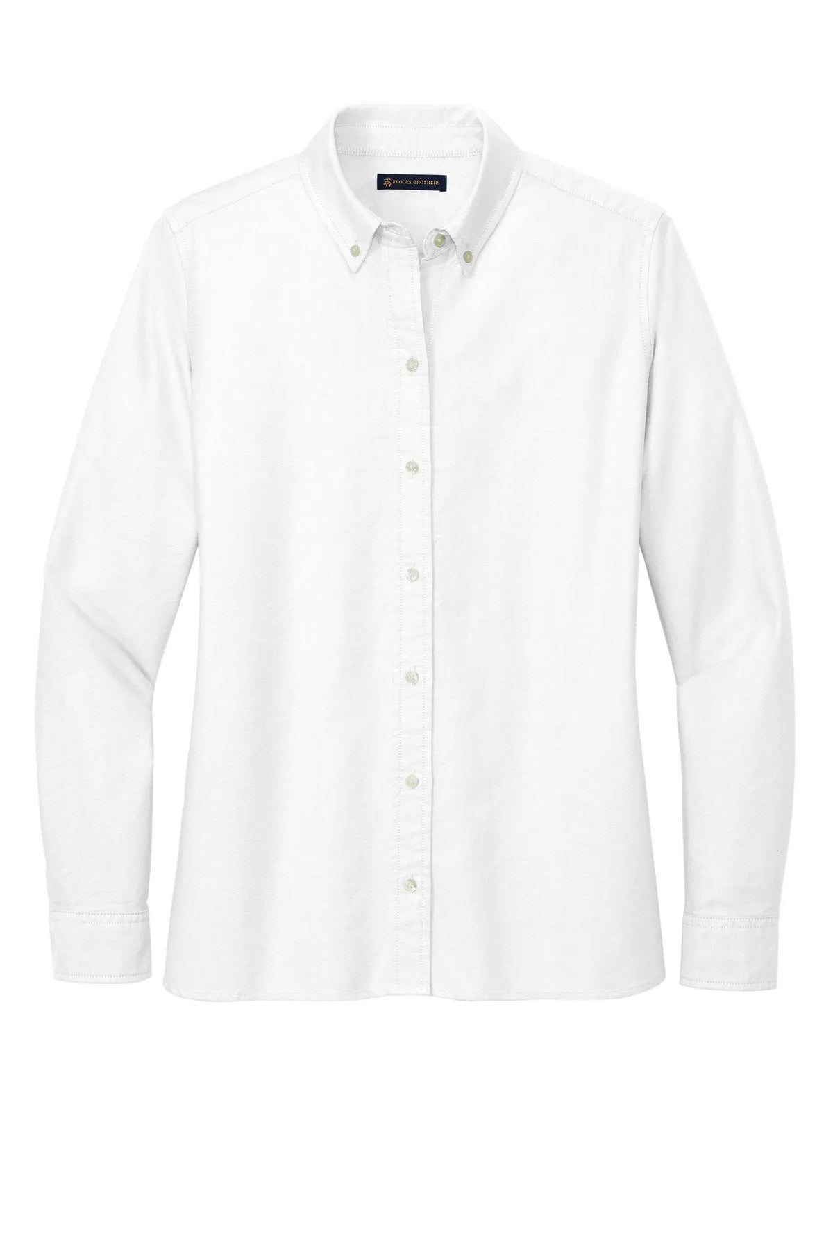 BrooksBrothers_Women_sCasualOxfordClothShirtBB18005-white