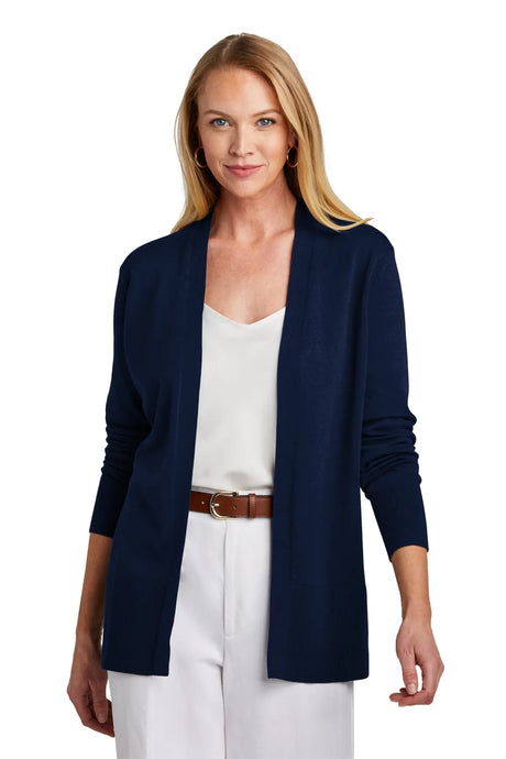 BrooksBrothers_Women_sCottonStretchLongCardiganSweaterBB18403-navyblazer_3