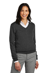 BrooksBrothers_Women_sWashableMerinoV-NeckSweaterBB18411-windsorgreyheather_4