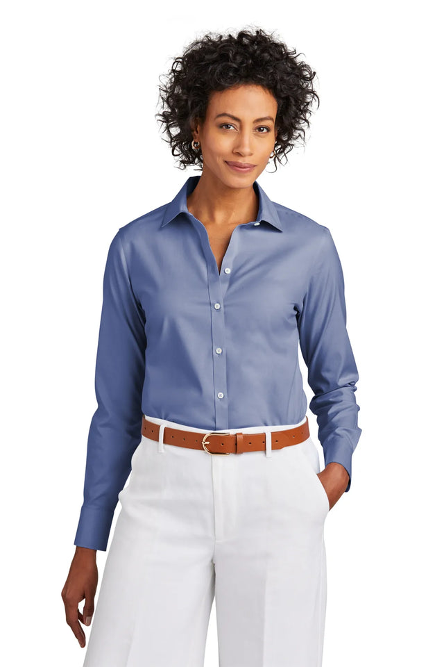 BrooksBrothers_Women_sWrinkle-FreeStretchPinpointShirtBB18001-cobaltblue_3