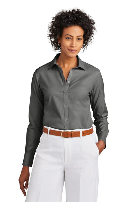 BrooksBrothers_Women_sWrinkle-FreeStretchPinpointShirtBB18001-deepblack_4