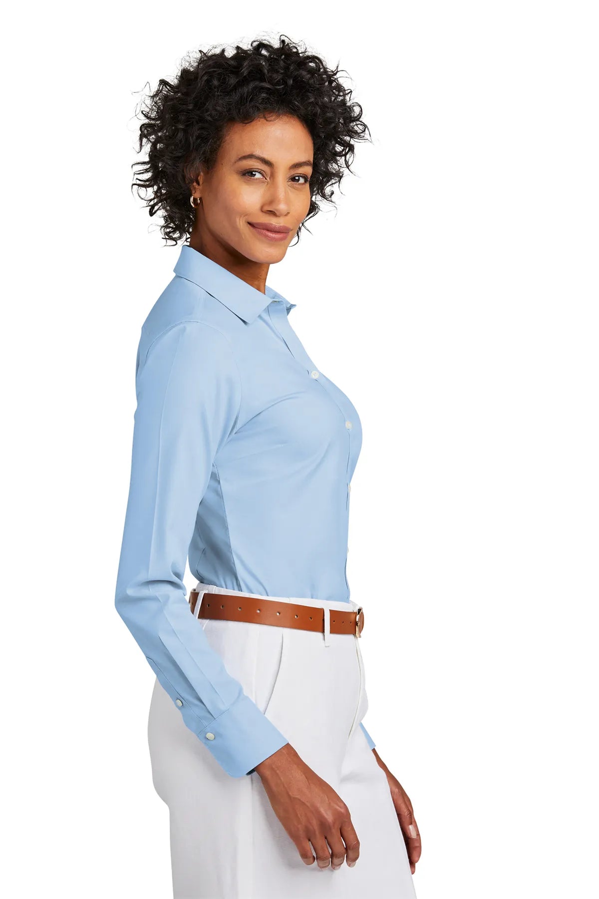 BrooksBrothers_Women_sWrinkle-FreeStretchPinpointShirtBB18001-newportblue